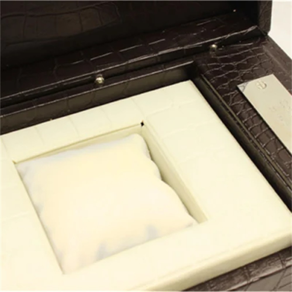 High-End Crocodile Leather Watch Packaging Box