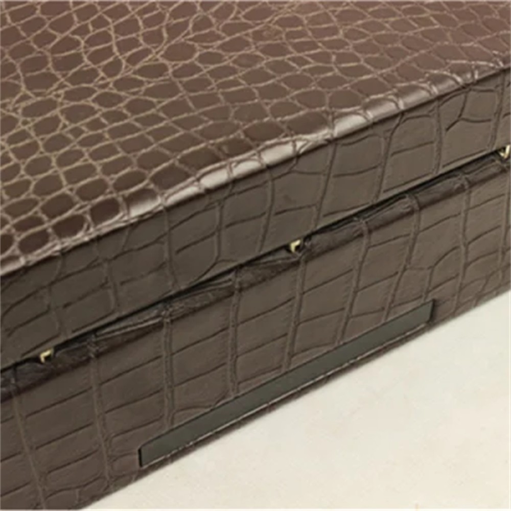 High-End Crocodile Leather Watch Packaging Box