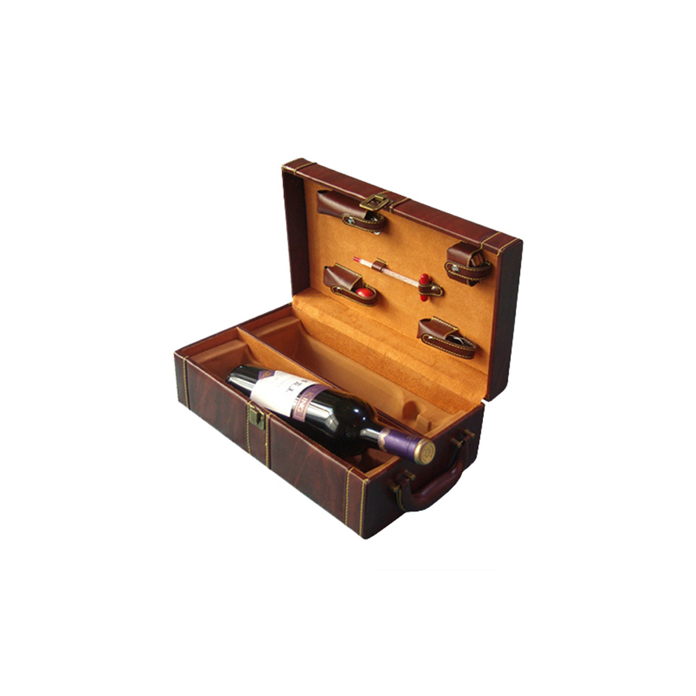 Leather Wine Gift Box Customization