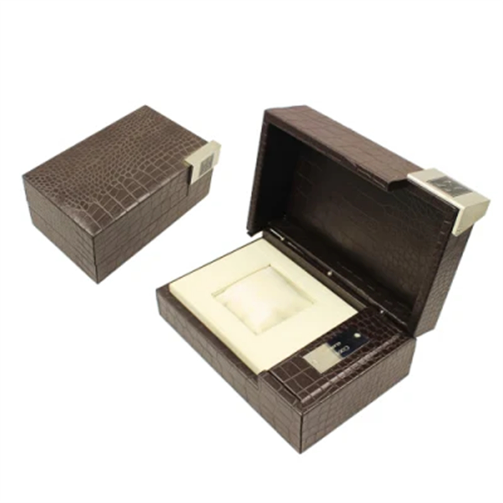 High-End Crocodile Leather Watch Packaging Box